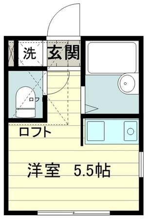 マルケサス立川の物件間取画像